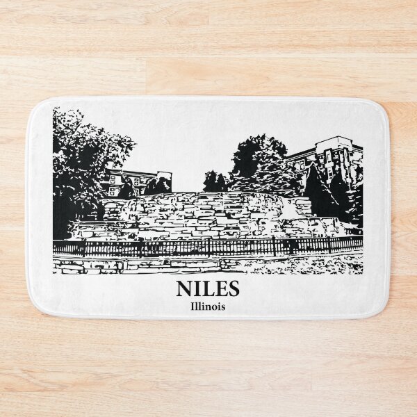 Item preview, Niles - Illinois designed and sold by Lakeric Cityscapes.