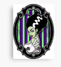 Bride Of Frankenstein Canvas Print