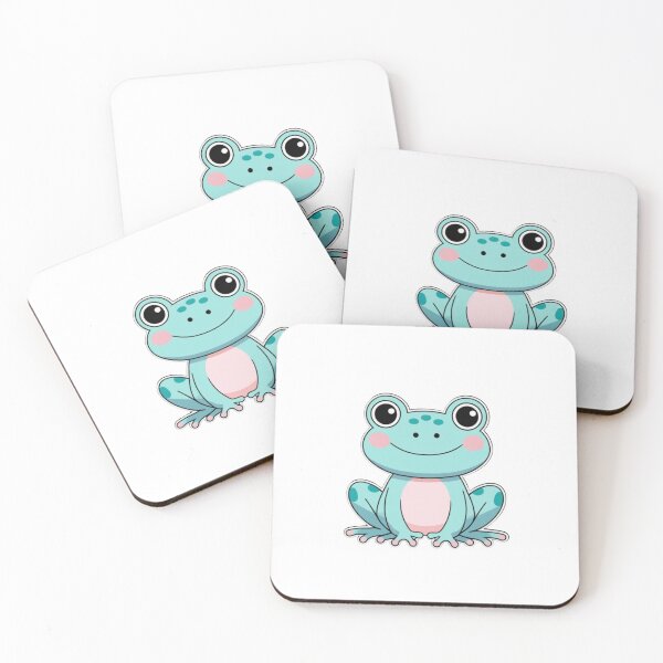 Item preview, Cute Frog – Kawaii Pastel Animal Illustration designed and sold by andry01.