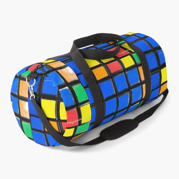 Item preview, Grid blue rubix. designed and sold by DancingCreek.