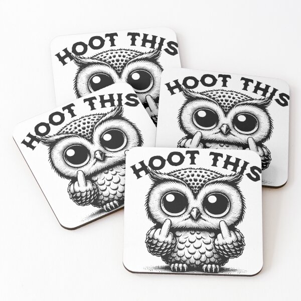 Item preview, Hoot This! designed and sold by HRart607.