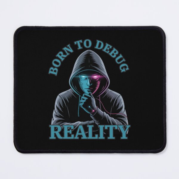 Artikelvorschau, Geboren, um die Realität zu debuggen. Lustiges Hacker-Glitch-Shirt entworfen und verkauft von JAGA-ALIME.