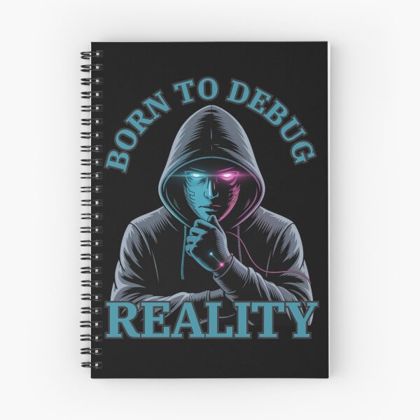 Item preview, Born to debug reality.Funny Hacker Glitch Shirt designed and sold by JAGA-ALIME.