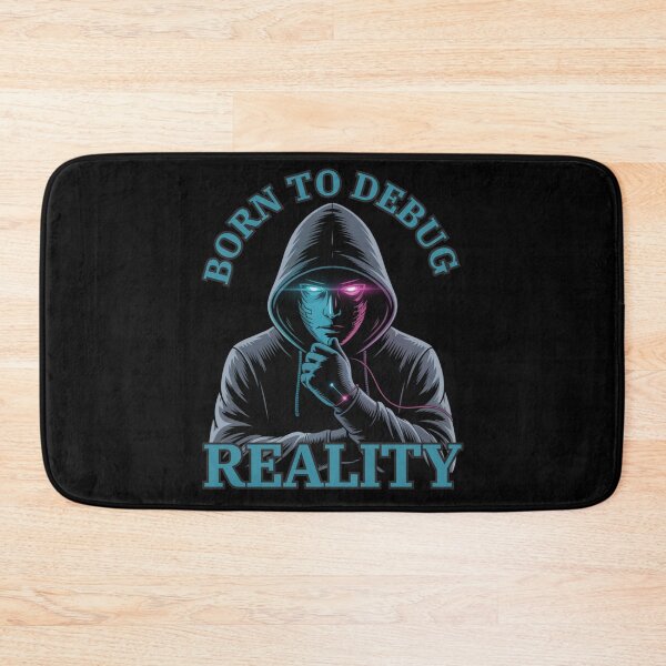 Item preview, Born to debug reality.Funny Hacker Glitch Shirt designed and sold by JAGA-ALIME.