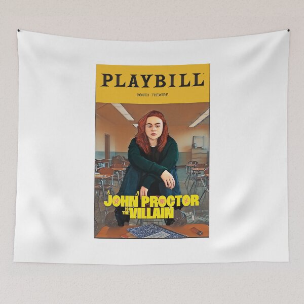 Item preview, John Proctor is the Villain Broadway Cartoon Sadie Sink designed and sold by baranskini.
