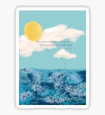 BTS Jimin Serendipity Songtexte (ENG ver.) Sticker