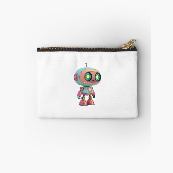 Item preview, A cute robot with glowing neon eyes designed and sold by elkuni.