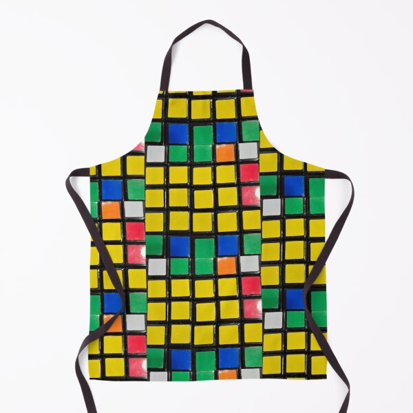 Item preview, Grid yellow rubix. designed and sold by DancingCreek.