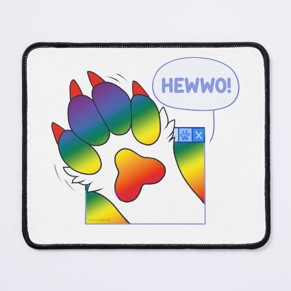Item preview, Cute Furry Gay Waving Paw designed and sold by Yaasmine.