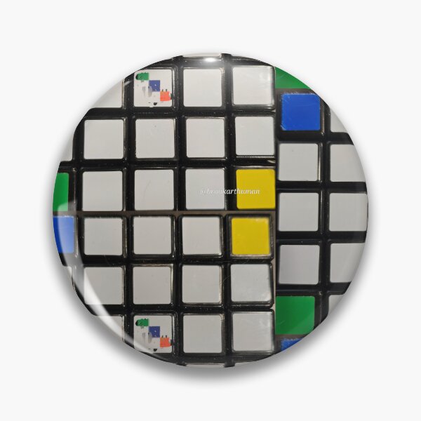Item preview, Grid white rubix. designed and sold by DancingCreek.
