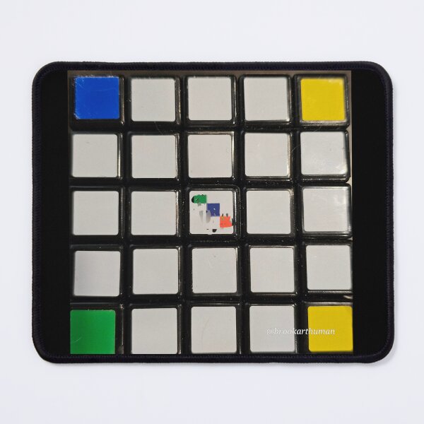 Item preview, Grid white rubix. designed and sold by DancingCreek.