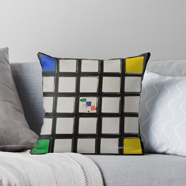 Item preview, Grid white rubix. designed and sold by DancingCreek.