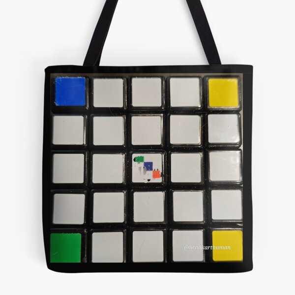 Item preview, Grid white rubix. designed and sold by DancingCreek.
