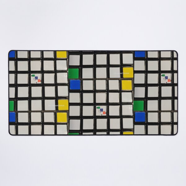 Item preview, Grid white rubix. designed and sold by DancingCreek.