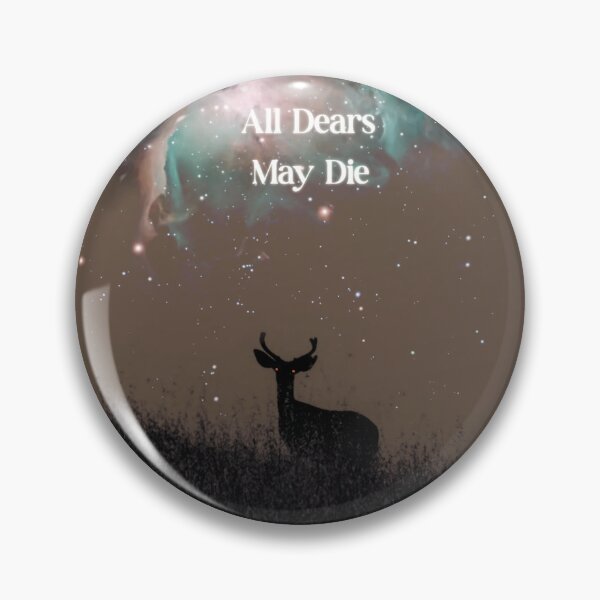 Item preview, All Dears May Die - Deer in the Field designed and sold by CherryCatDraws.