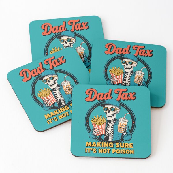 Item preview, Dad Tax – Fries and Milkshake Inspector designed and sold by pixelated_echoes.
