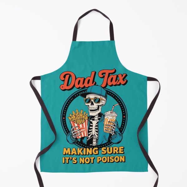 Item preview, Dad Tax – Fries and Milkshake Inspector designed and sold by pixelated_echoes.
