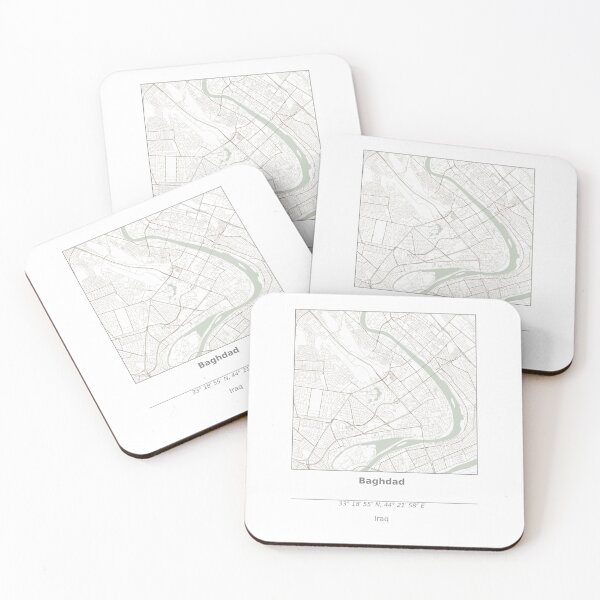 Item preview, Topography of Baghdad designed and sold by JohnnysHeath.