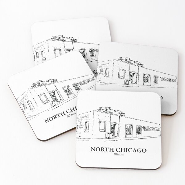 Item preview, North Chicago - Illinois designed and sold by Lakeric Cityscapes.