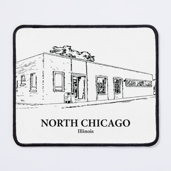 Item preview, North Chicago - Illinois designed and sold by Lakeric Cityscapes.