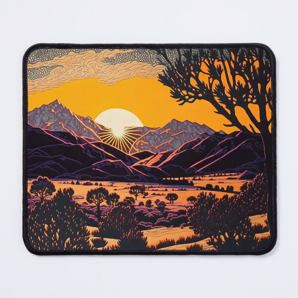 Item preview, SUNSET OVER THE EASTERN SIERRA NEVADA MOUNTAINS designed and sold by ArtbyRolleen.
