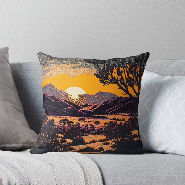 Item preview, SUNSET OVER THE EASTERN SIERRA NEVADA MOUNTAINS designed and sold by ArtbyRolleen.