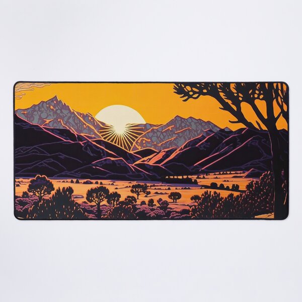 Item preview, SUNSET OVER THE EASTERN SIERRA NEVADA MOUNTAINS designed and sold by ArtbyRolleen.