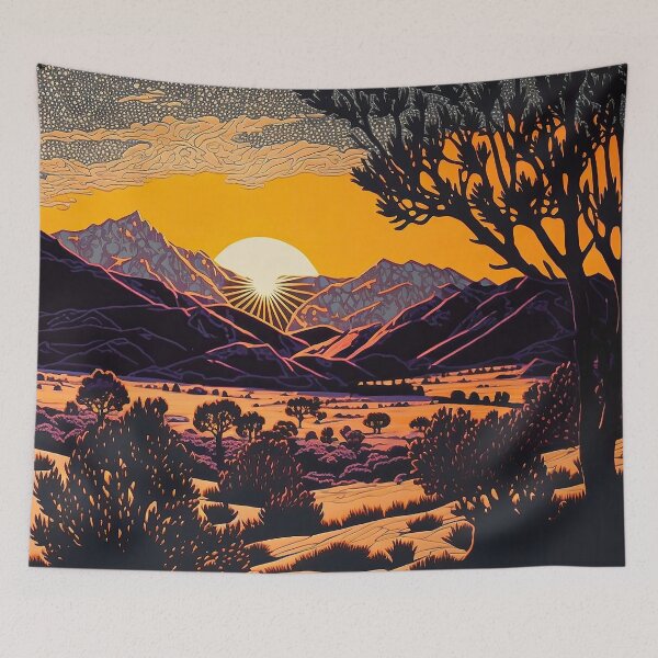 Item preview, SUNSET OVER THE EASTERN SIERRA NEVADA MOUNTAINS designed and sold by ArtbyRolleen.