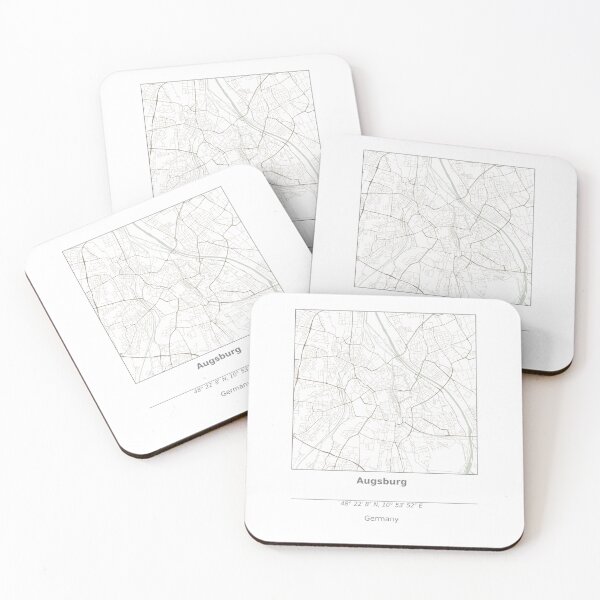 Item preview, Topography of Augsburg designed and sold by JohnnysHeath.