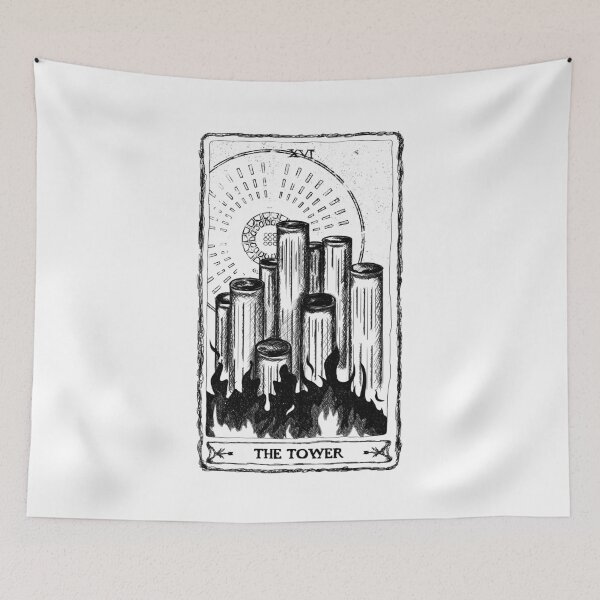 Item preview, ToP Dema x Tower Tarot Black designed and sold by MB-Graphix.