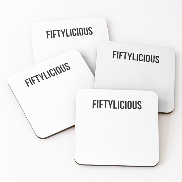 Item preview, Fiftylicious Cute 50th birthday party funny fiftieth bday designed and sold by snowry.