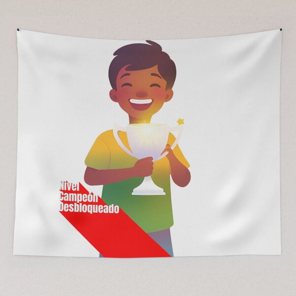 Item preview, Champion Level Unlocked – Childhood Pride and Achievements designed and sold by CeciliaGomezArt.