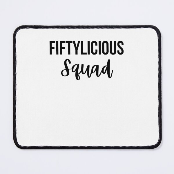 Item preview, Fiftylicious squad 50th birthday party funny fiftieth bday designed and sold by snowry.