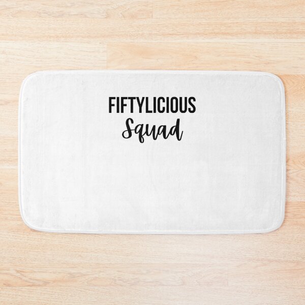 Item preview, Fiftylicious squad 50th birthday party funny fiftieth bday designed and sold by snowry.