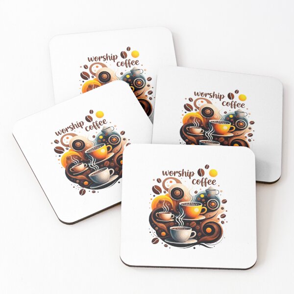 Item preview, Worship Coffee Universe designed and sold by QuirkBeasts.
