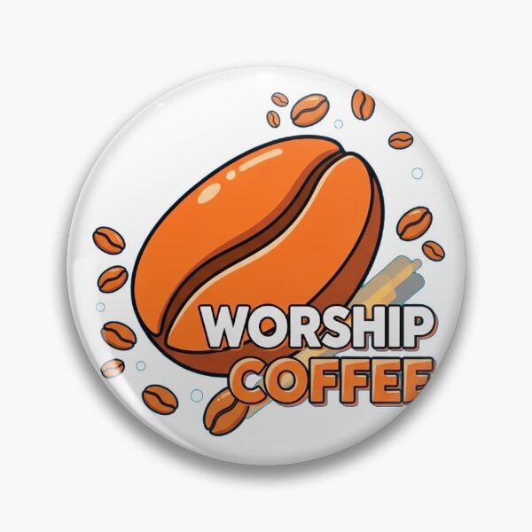 Item preview, Worship Coffee Bean designed and sold by QuirkBeasts.
