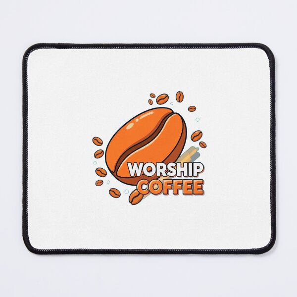 Item preview, Worship Coffee Bean designed and sold by QuirkBeasts.