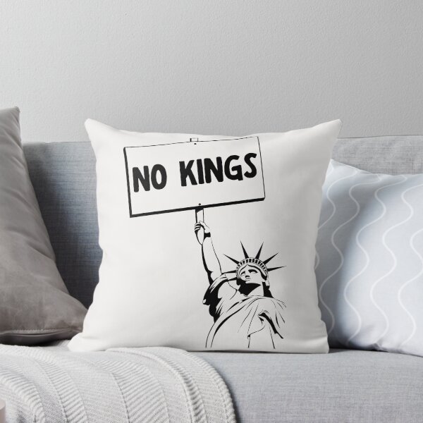 Item preview, NO KINGS Statue of Liberty protest sign (as commissioned by KB) designed and sold by DesignCollectiv.