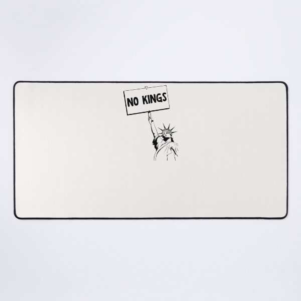 Item preview, NO KINGS Statue of Liberty protest sign (as commissioned by KB) designed and sold by DesignCollectiv.