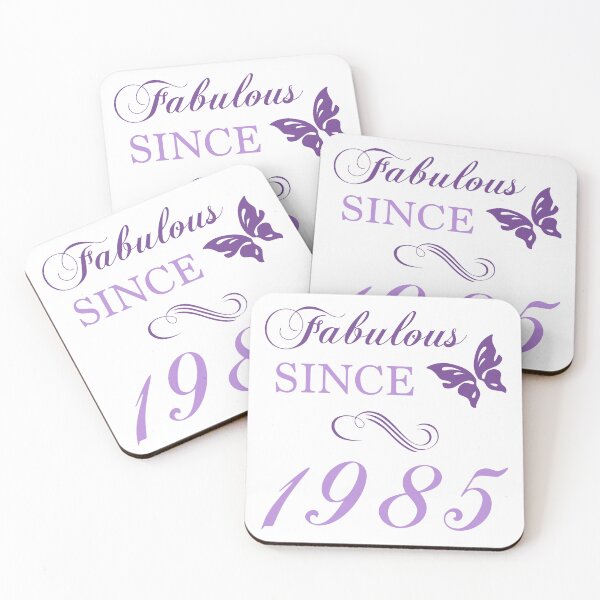 Item preview, Fabulous Since 1985 40th Birthday designed and sold by thepixelgarden.