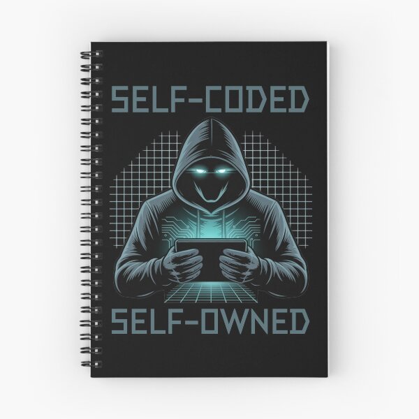 Item preview, Self-Coded Self-Owned.Funny Hacker Glitch Shirt designed and sold by JAGA-ALIME.