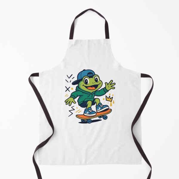 Item preview, Funny Surfing Frog | Beach Vibes Humor designed and sold by stylishdzign.