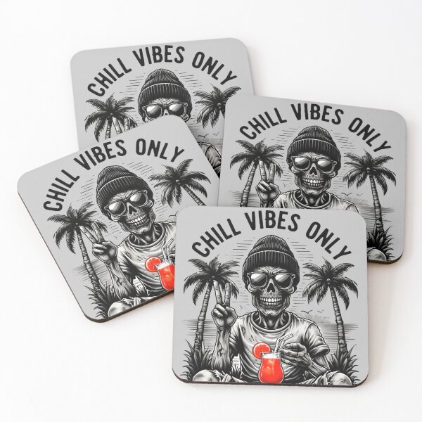 Item preview, Zombie - Chill Vibes Only - Summer Undead designed and sold by NightTimeJ.