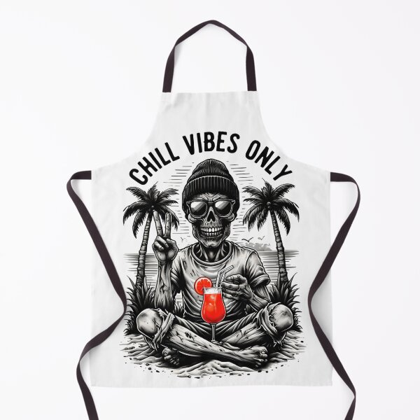 Item preview, Zombie - Chill Vibes Only - Summer Undead designed and sold by NightTimeJ.