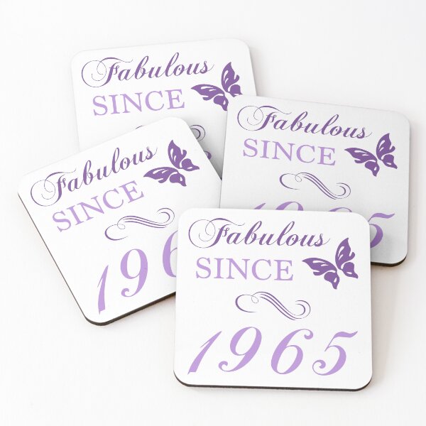 Item preview, Fabulous Since 1965 60th Birthday designed and sold by thepixelgarden.