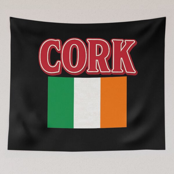 Item preview, Cork County Cork Ireland with Irish Flag designed and sold by OliDesigns.