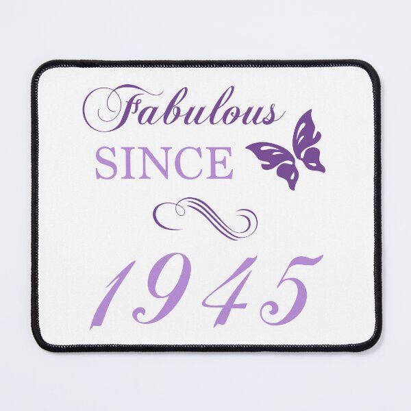 Item preview, Fabulous Since 1945 80th Birthday designed and sold by thepixelgarden.