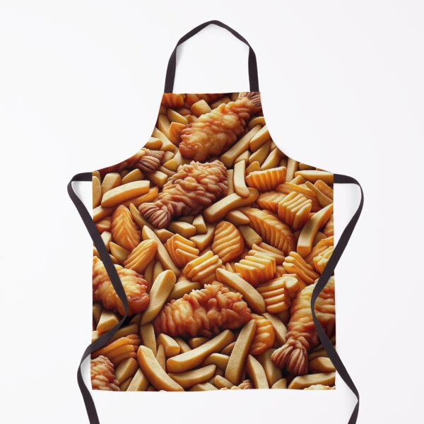 Item preview, fish & chips streetwear and accessories designed and sold by Angry-Wears.