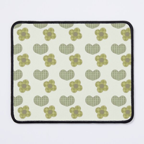 Item preview, mori kei heart and flower pattern designed and sold by cottonlacey.