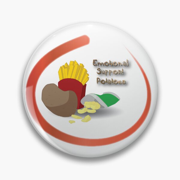 Item preview, Emotional Support Potatoes designed and sold by mxminty.